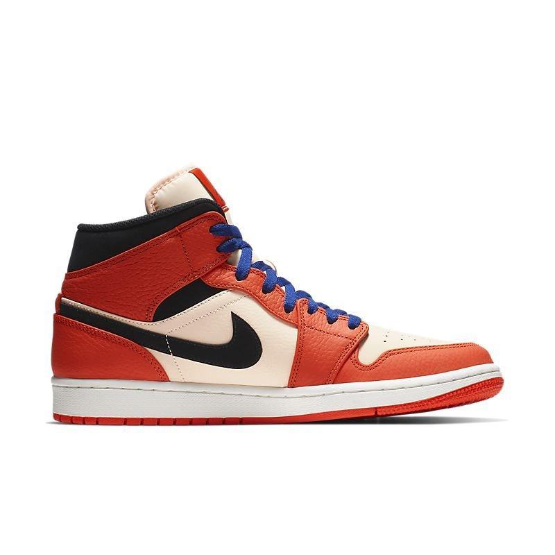 Air Jordan 1 Mid 'Team Orange Black'