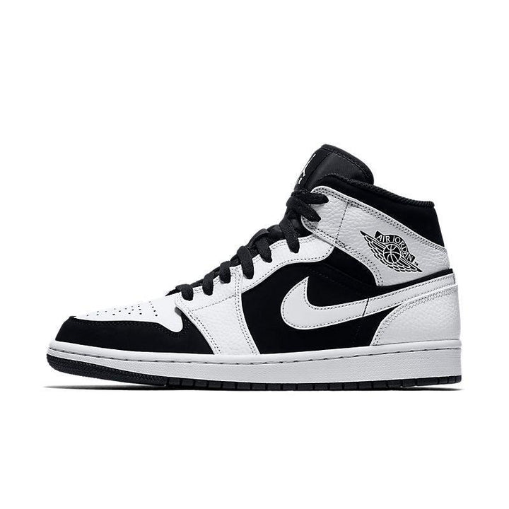 Air Jordan 1 Mid 'White Black'