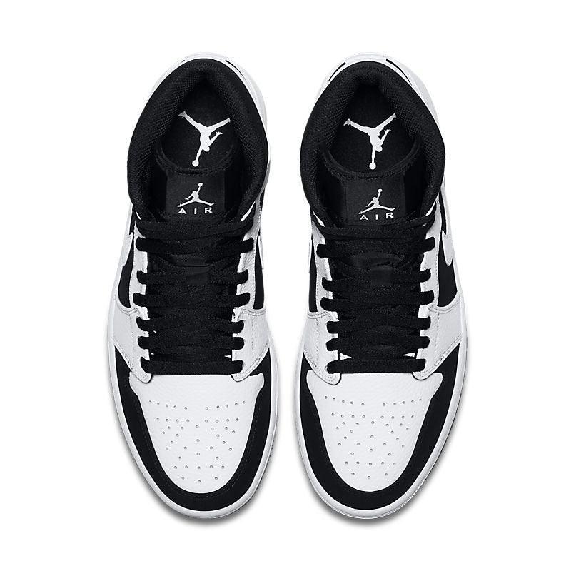 Air Jordan 1 Mid 'White Black'