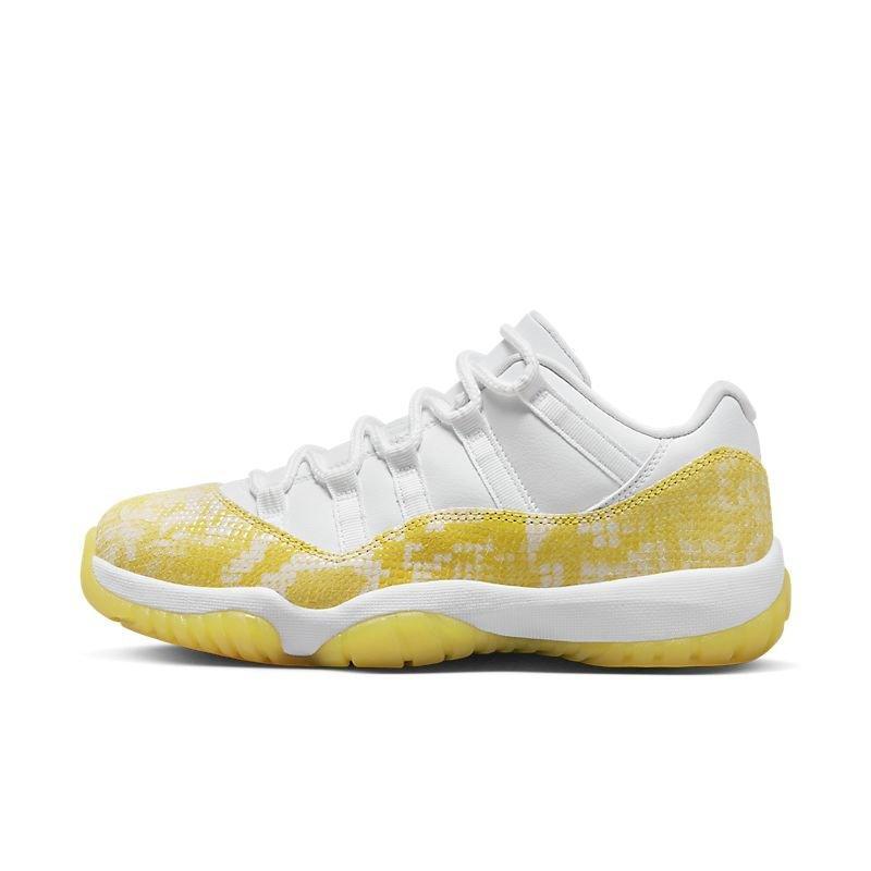 Air Jordan 11 Retro Low 'Yellow Snakeskin'