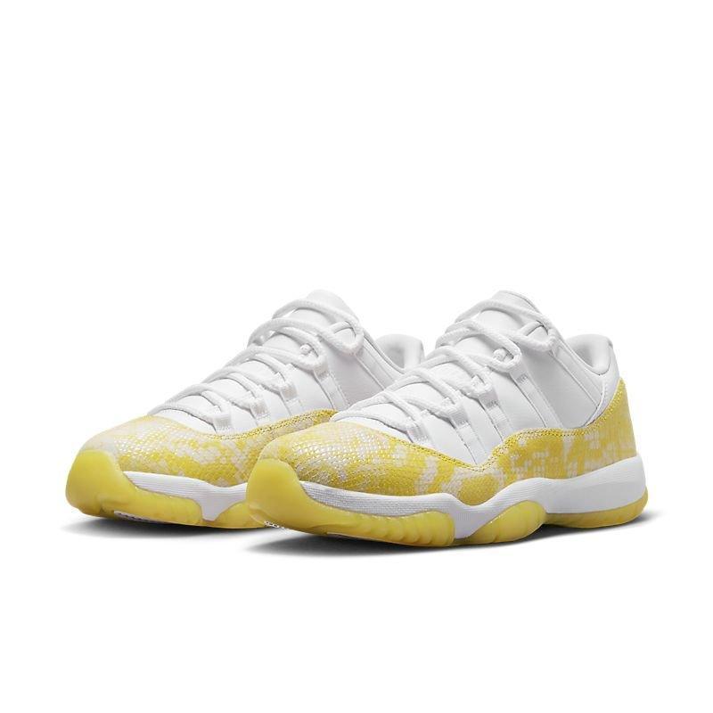 Air Jordan 11 Retro Low 'Yellow Snakeskin'