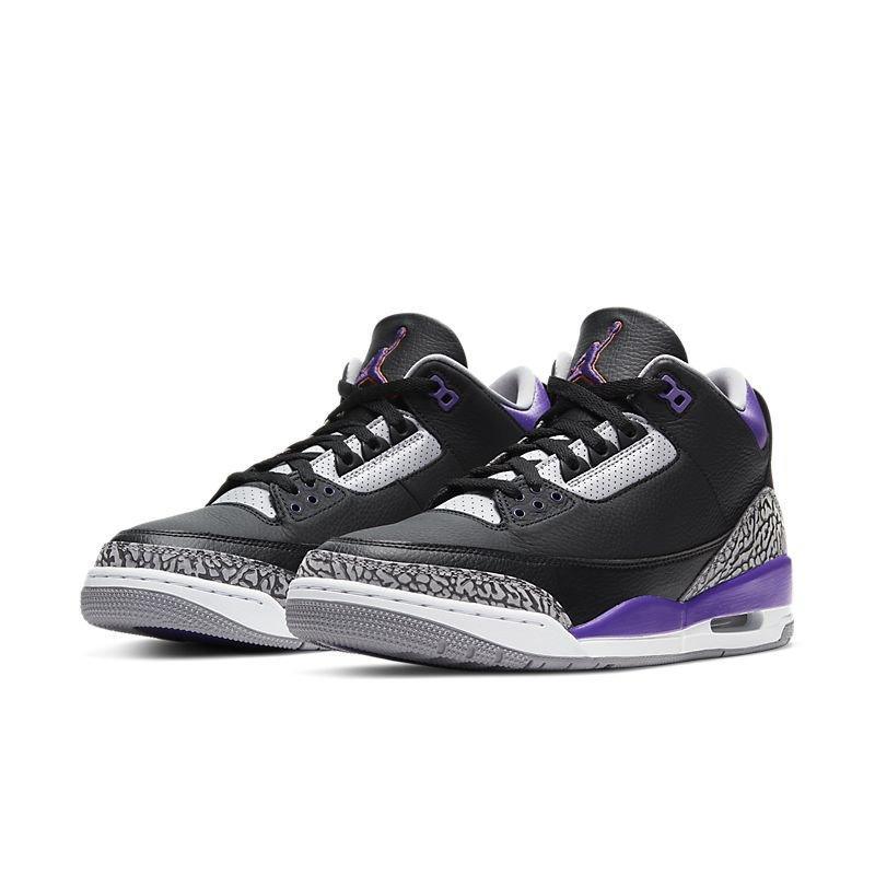 Air Jordan 3 Retro 'Black Court Purple'