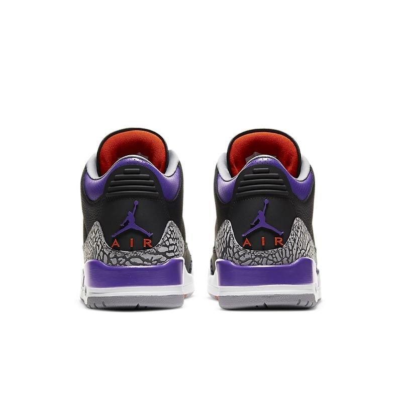 Air Jordan 3 Retro 'Black Court Purple'