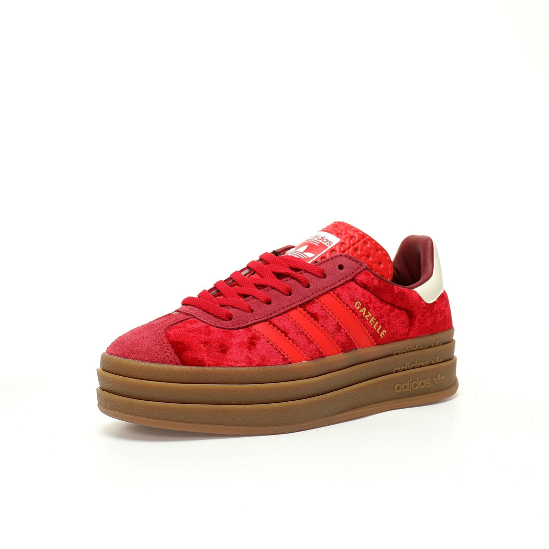 Adidas Originals Gazelle Bold 'Bright Red Velvet'