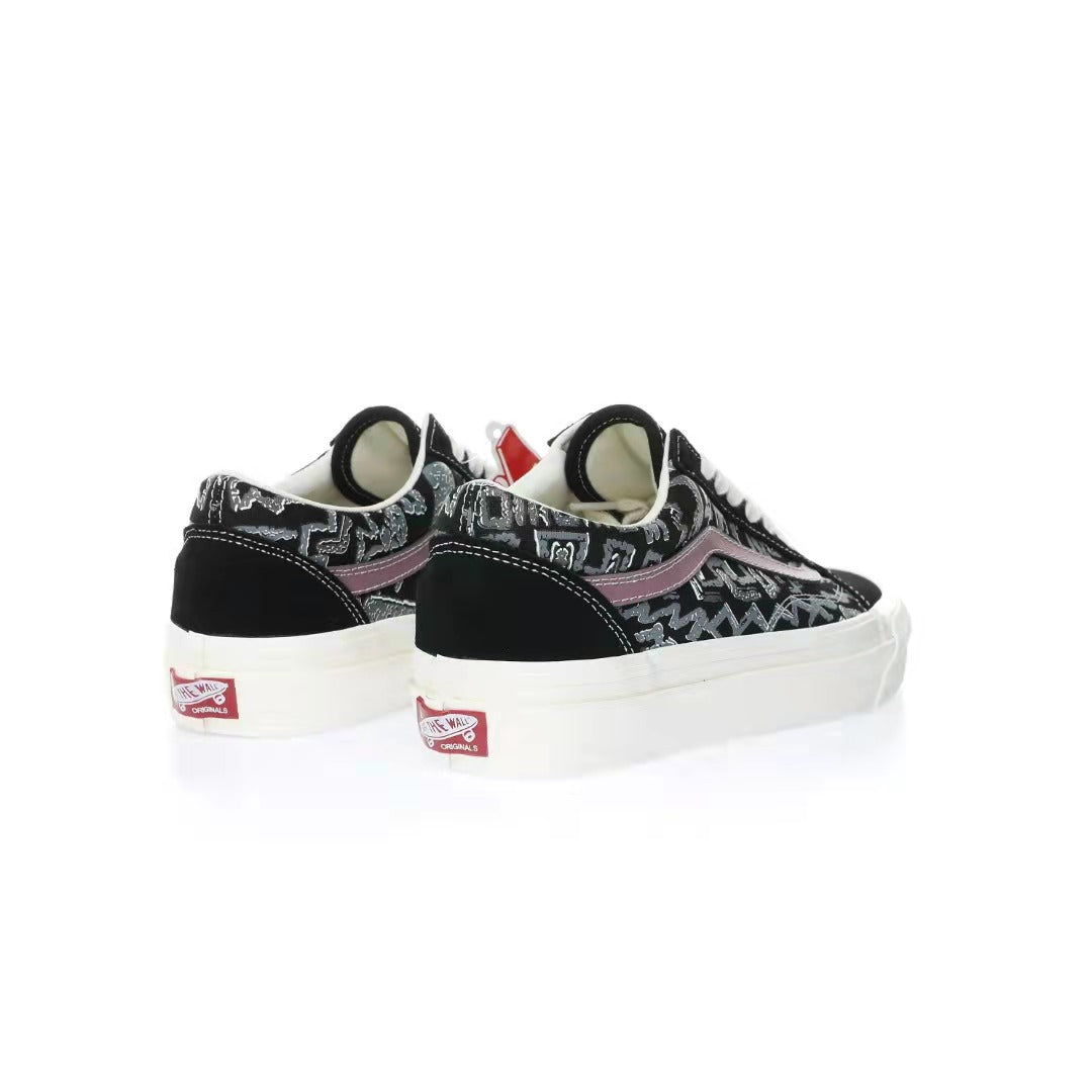 Vans Vault OG Old Skool LX "Black/Pink/Graffiti"