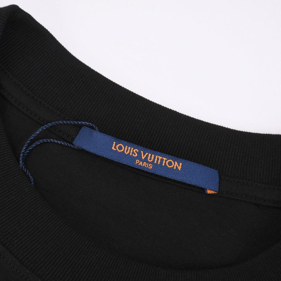 Louis Vuitton T-Shirt Without Collar 'Black'