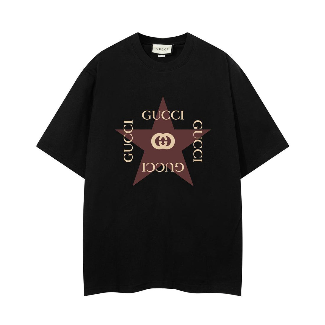 Gucci T-Shirt Without Collar 'Black'