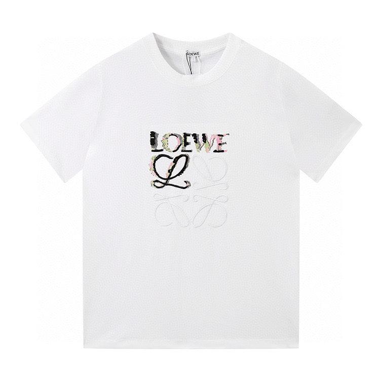 Loewe T-Shirt Without Collar 'White'