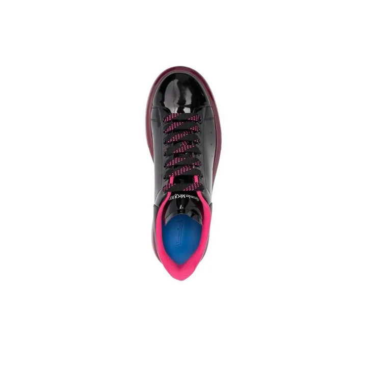 Alexander McQueen Oversized Sneaker 'Transparent Sole - Black Pink