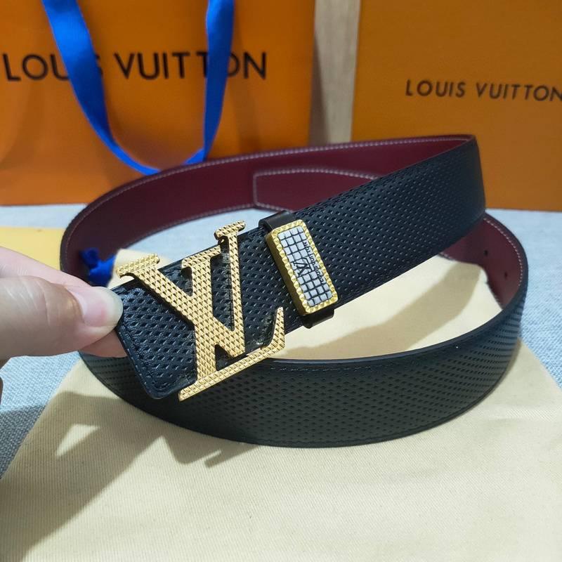 Louis Vuitton Belt 'Black/Red'