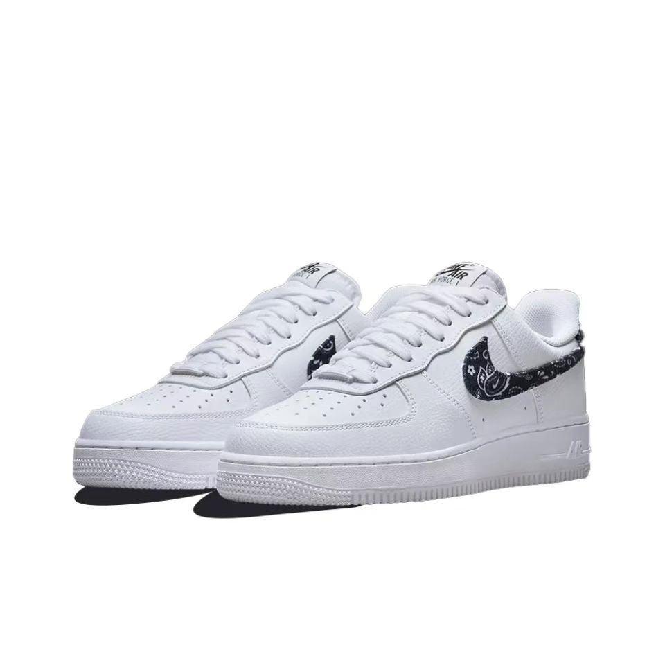 Nike Air Force 1 'Essential White Black Paisley'