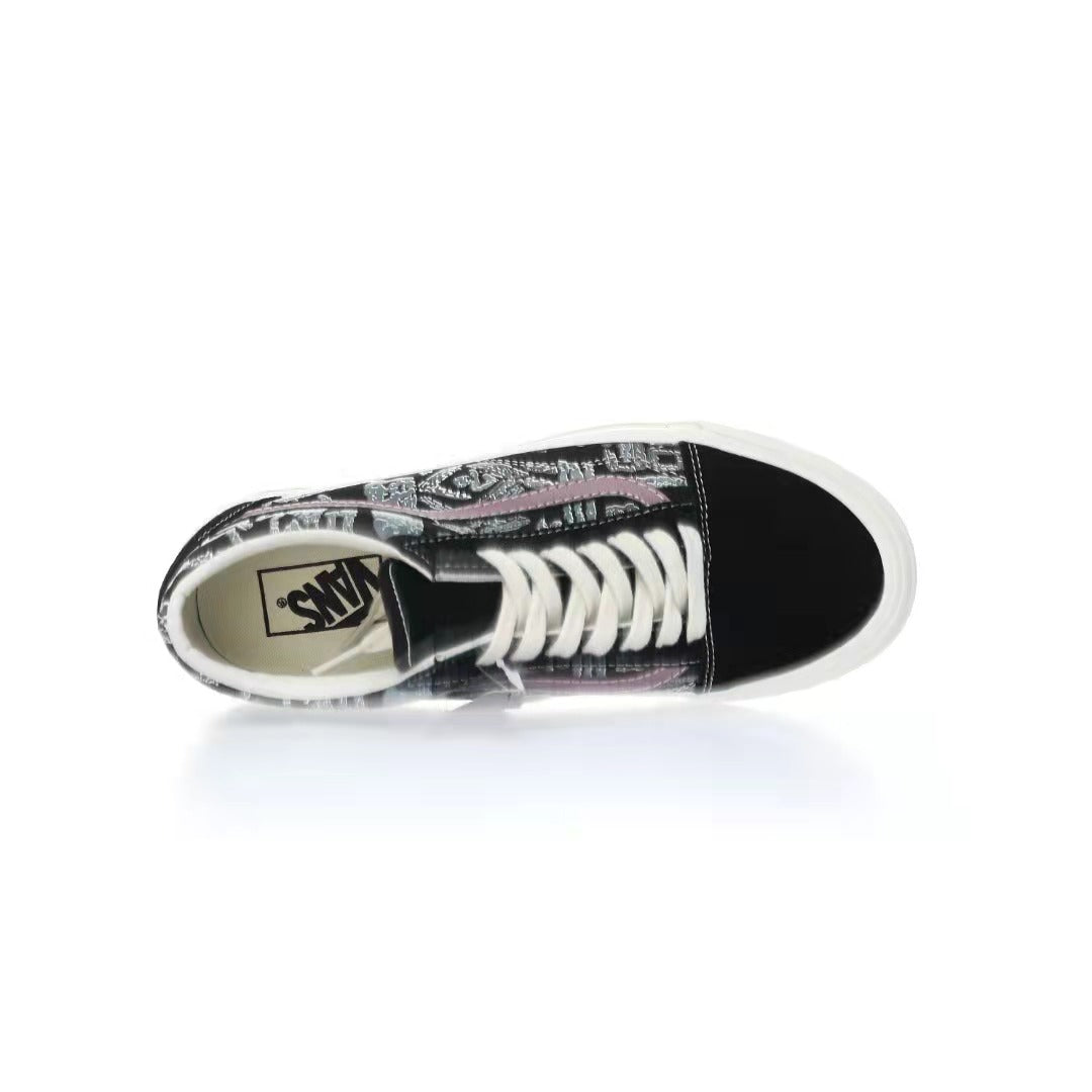 Vans Vault OG Old Skool LX "Black/Pink/Graffiti"