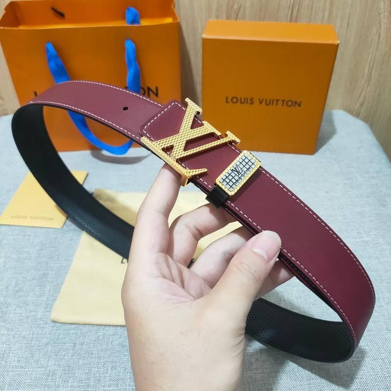 Louis Vuitton Belt 'Black/Red'