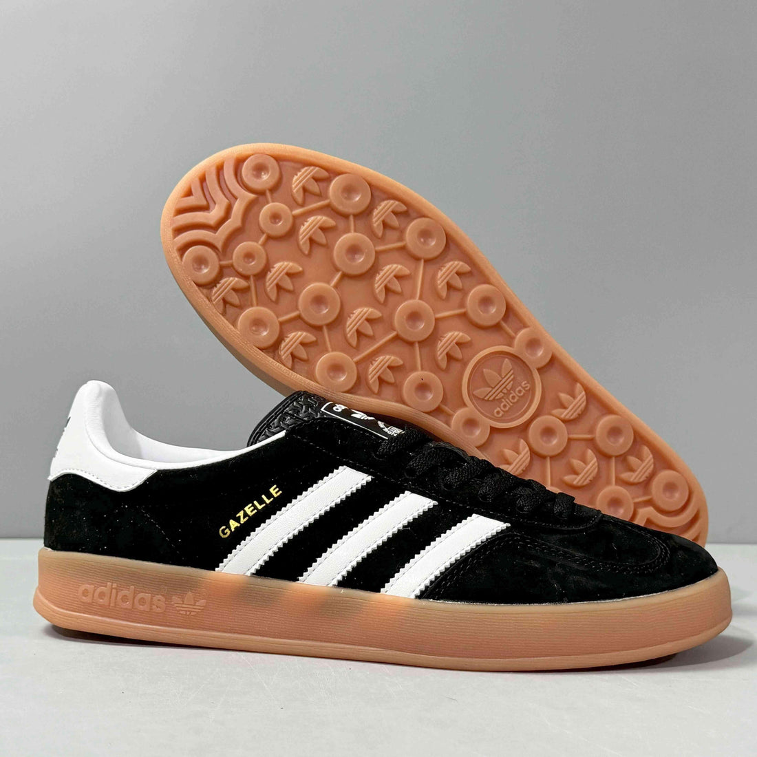 Adidas Originals Gazelle Indoor 'Black White Gum'