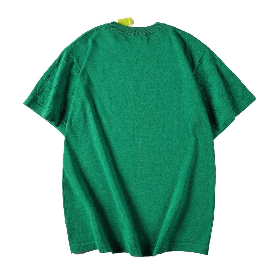 Louis Vuitton T-Shirt Without Collar 'Green'