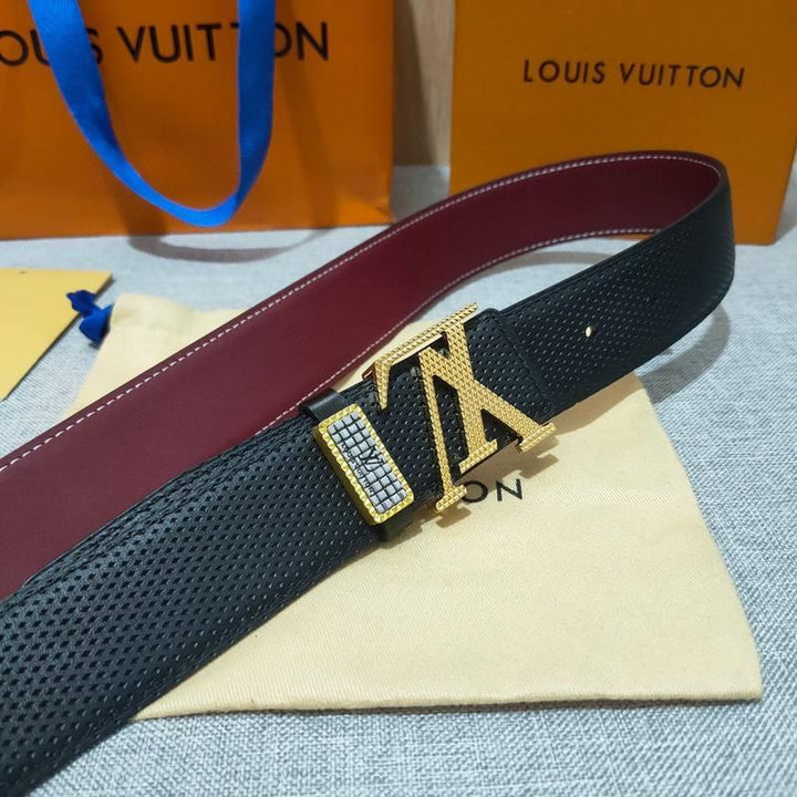 Louis Vuitton Belt 'Black/Red'