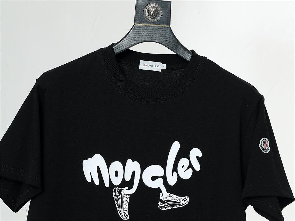 Moncler T-Shirt Without Collar 'Black'