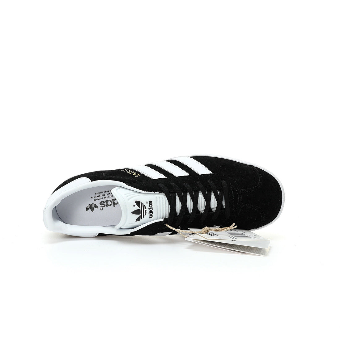 Adidas Originals Gazelle Indoor 'Core Black Cloud White Gold'