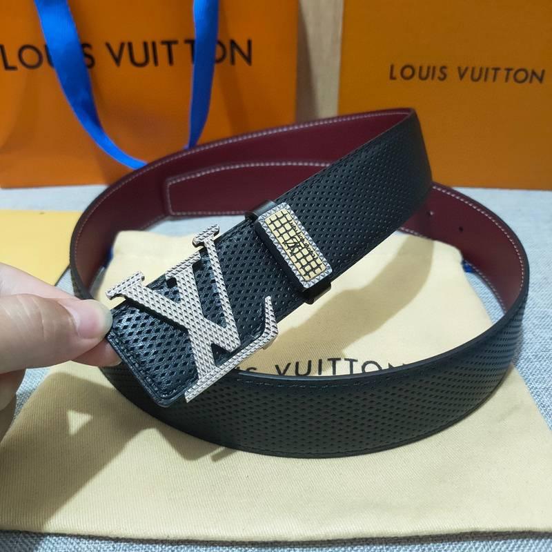 Louis Vuitton Belt 'Black/Red'