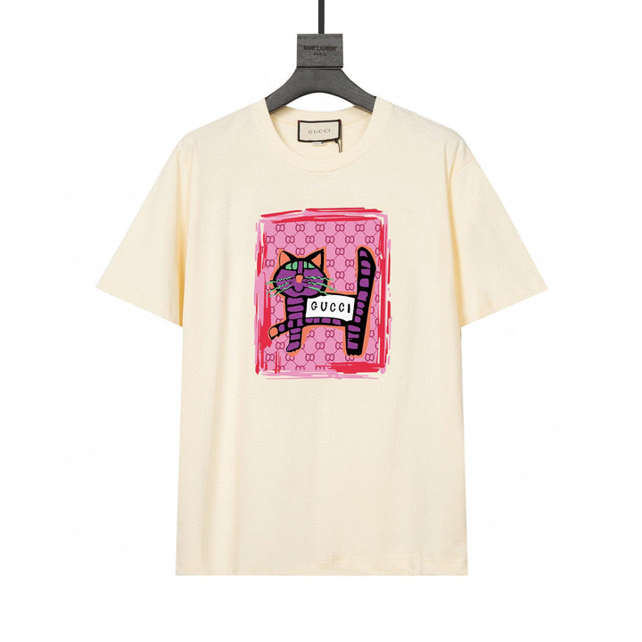 Gucci T-Shirt Without Collar 'Beige'