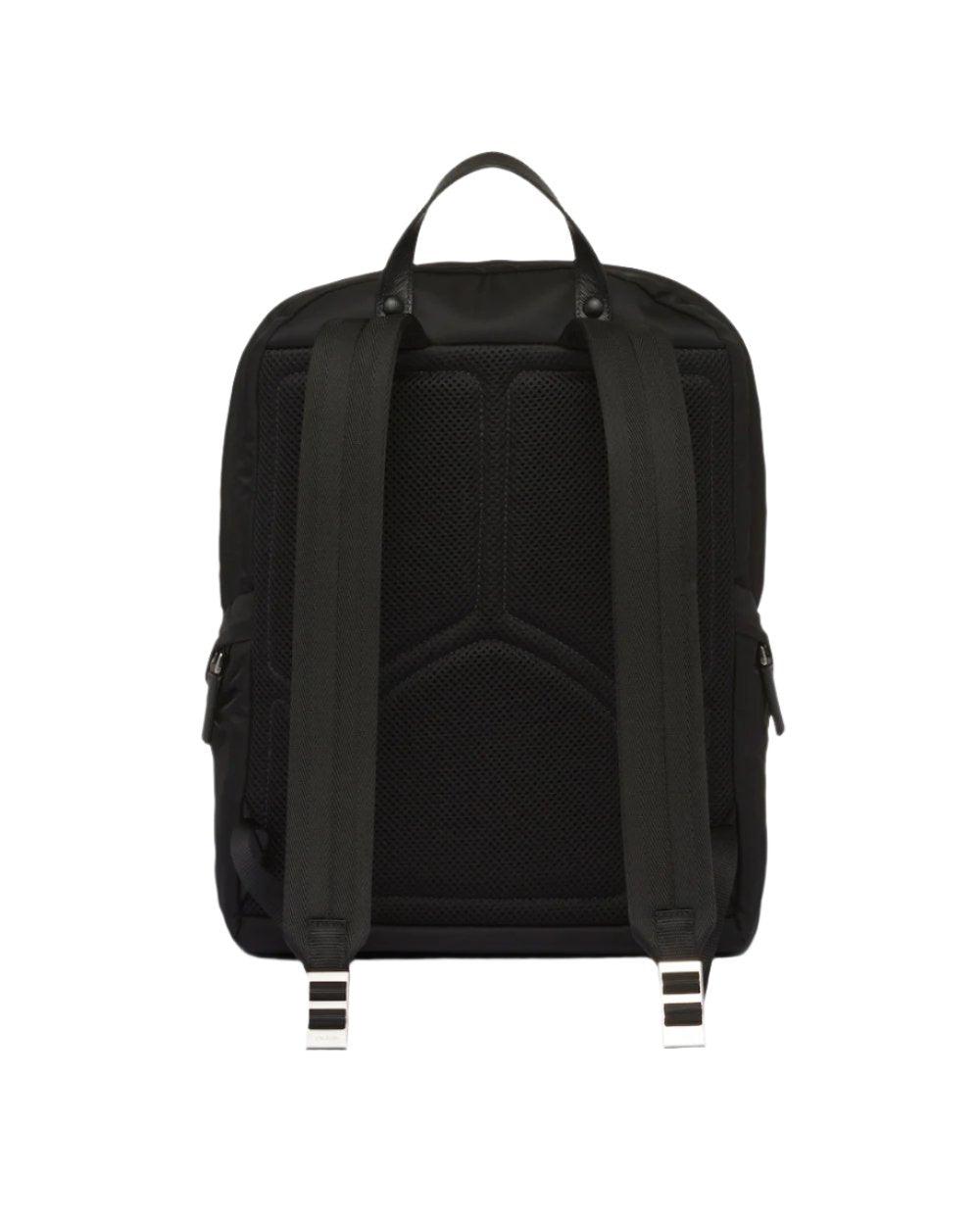 Prada Re-Nylon and Saffiano Leather Backpack