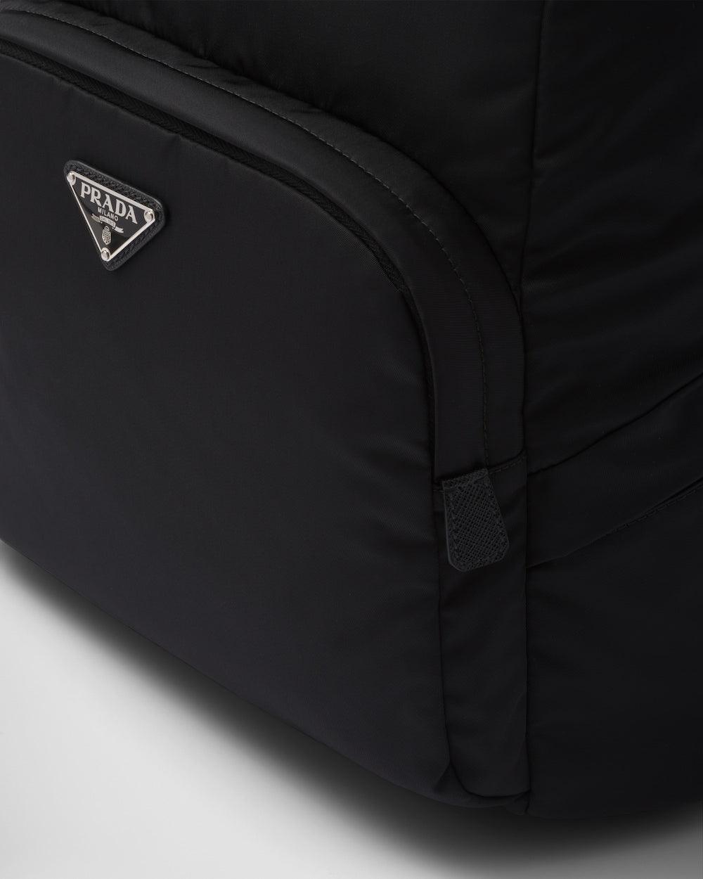 Prada Re-Nylon and Saffiano Leather Backpack