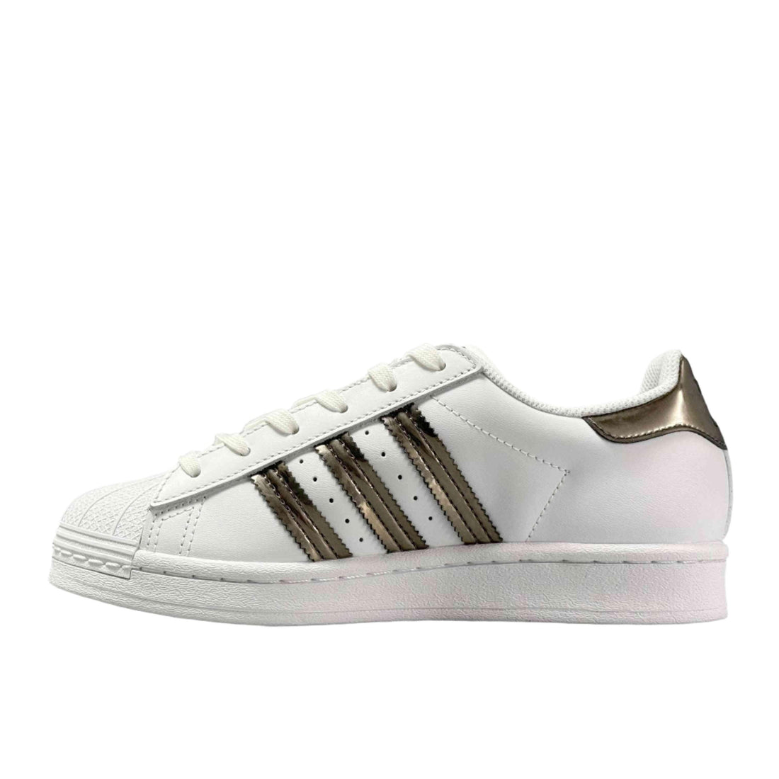 Adidas Superstar 'Cloud White Silver Metallic'