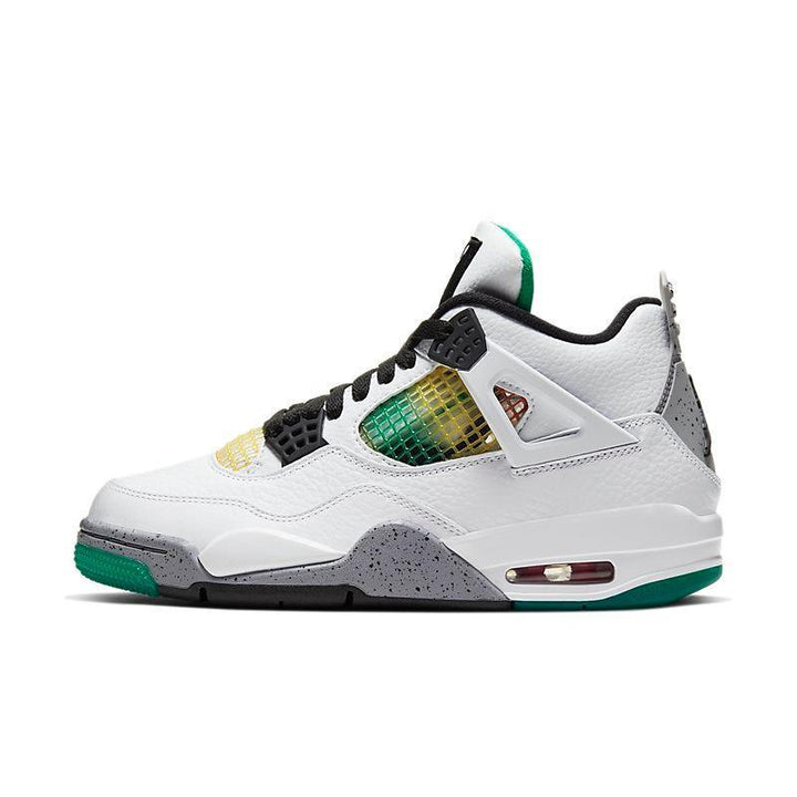 Air Jordan 4 Retro 'Lucid Green Rasta'