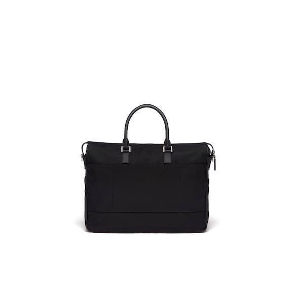 Prada triangle-logo two-way bag