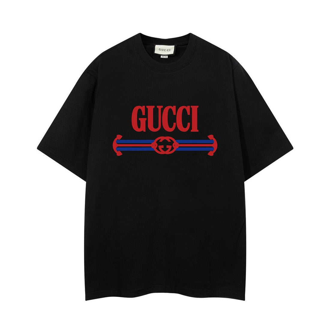 Gucci T-Shirt Without Collar 'Black'