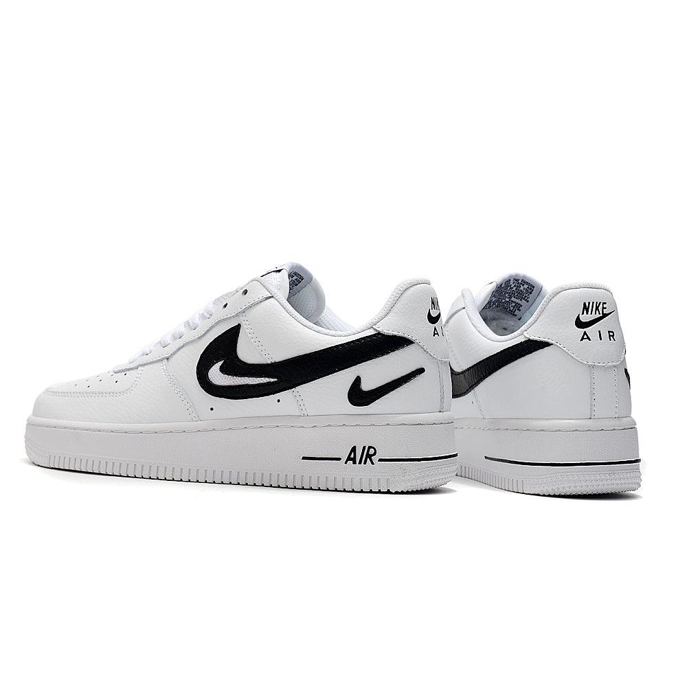 Nike Air Force 1 Cut Out Swoosh White Black