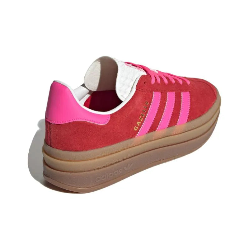 Adidas Originals Gazelle Bold 'Collegiate Red Lucid Pink'