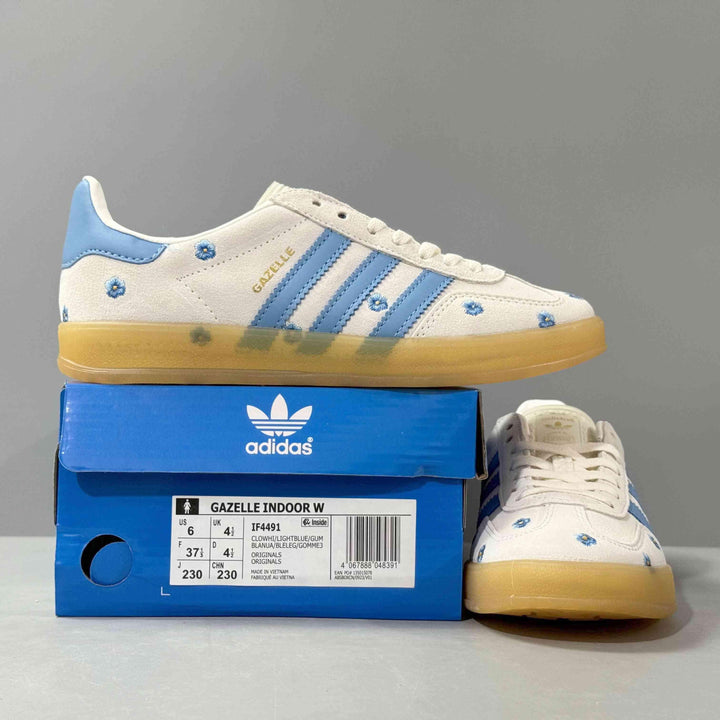 Adidas Originals Gazelle Indoor 'Light Blue Floral'