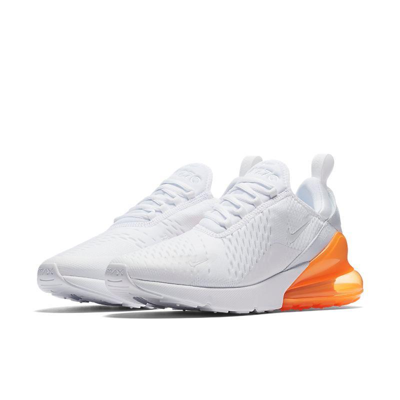 Nike Air Max 270 'White Pack (Total Orange)'