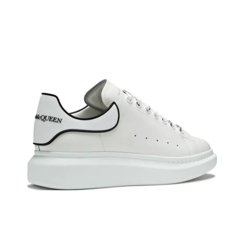 Alexander McQueen Oversized White Black Trim