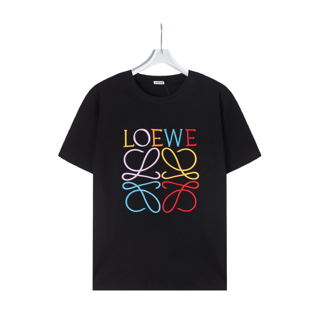 Loewe T-Shirt Without Collar 'Black'