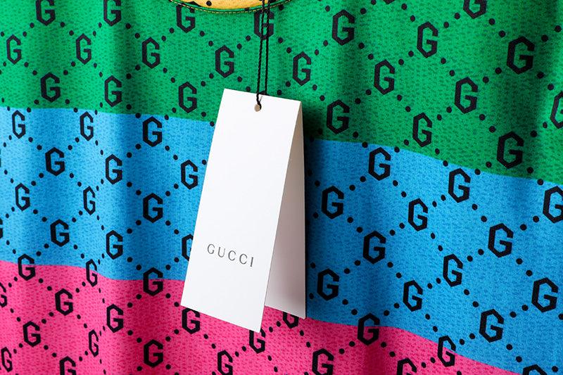 Gucci T-Shirt Without Collar 'Multicolor'