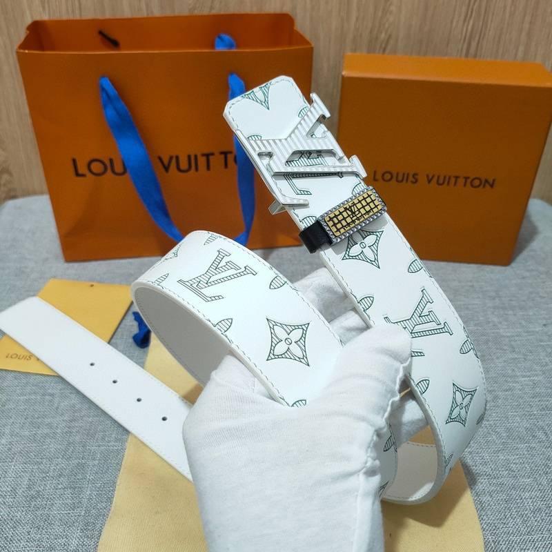 Louis Vuitton Reversible Belt 'White'