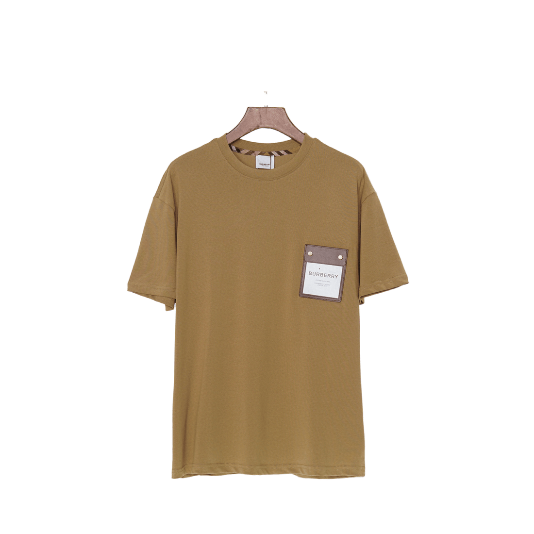 Burberry T-Shirt Without Collar 'Beige'