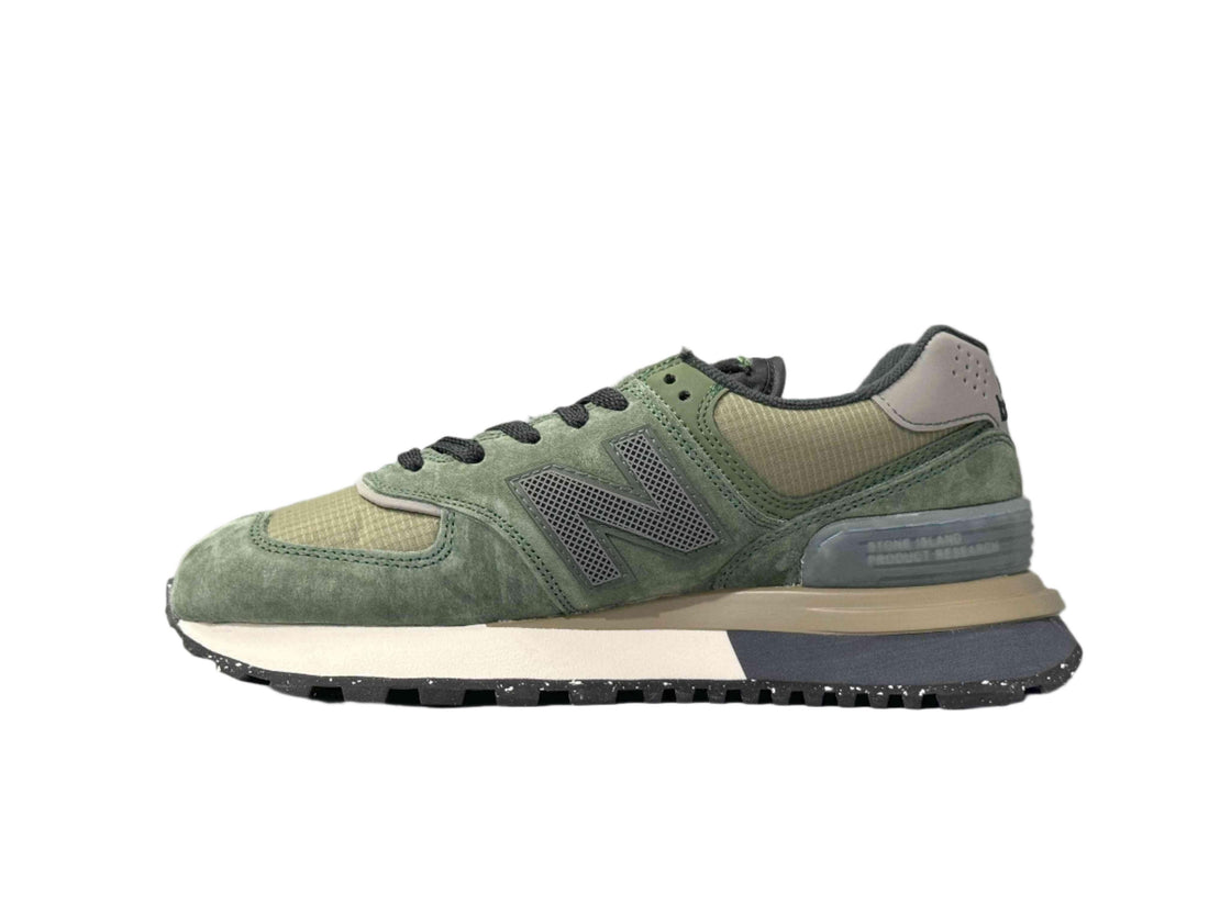 New Balance 574 Legacy Stone Island Dark Green