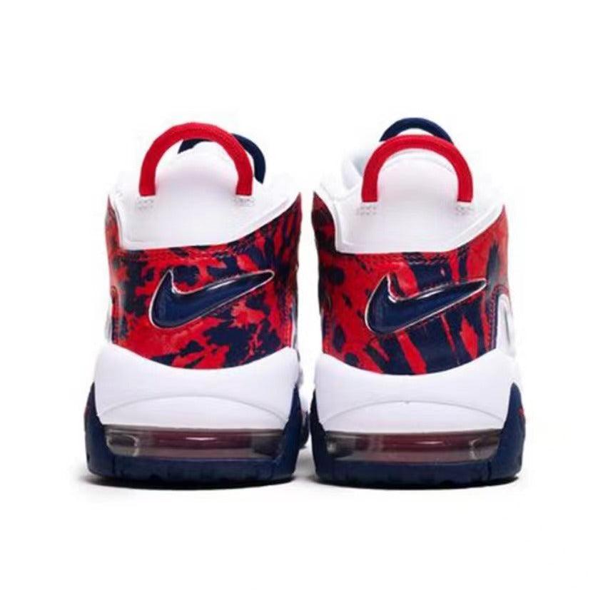 Nike Air More Uptempo 'Red Navy Camo'