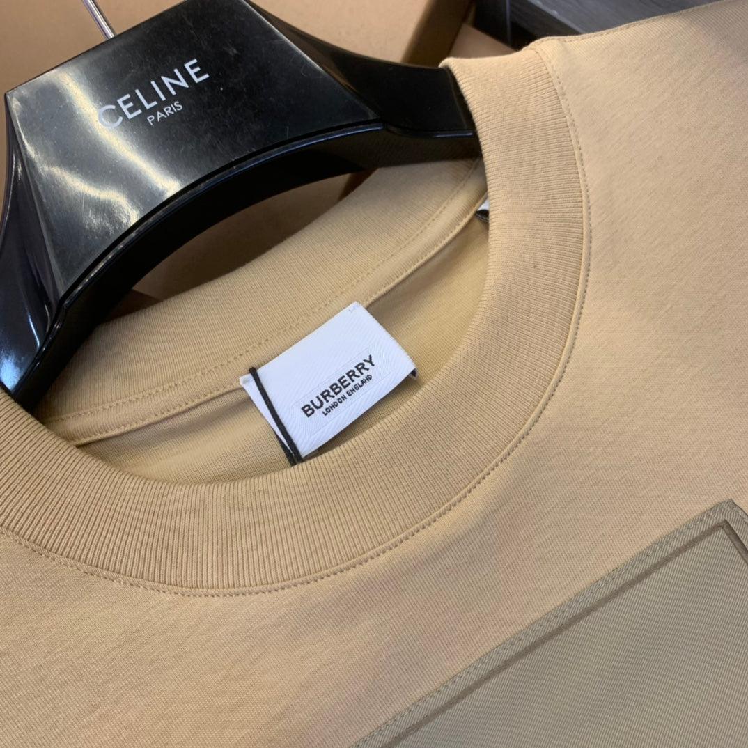 Burberry Beige T-Shirt Without Collar