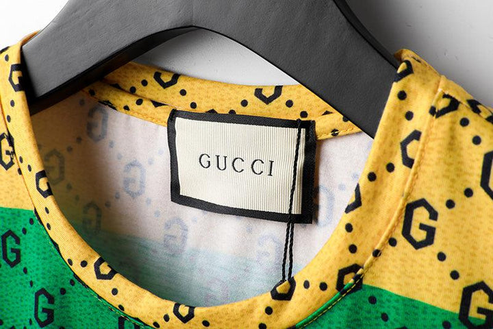 Gucci T-Shirt Without Collar 'Multicolor'