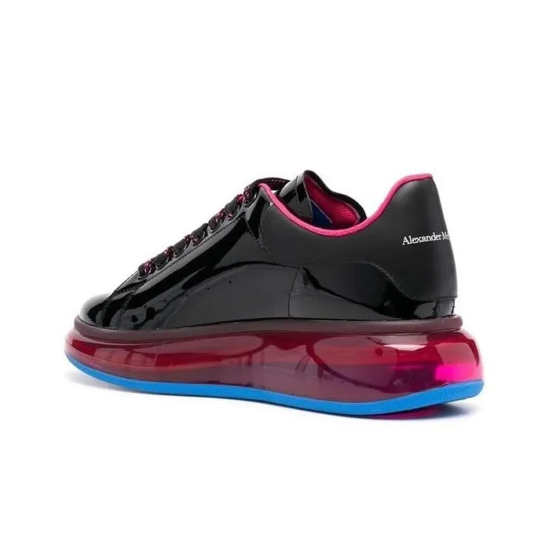 Alexander McQueen Oversized Sneaker 'Transparent Sole - Black Pink