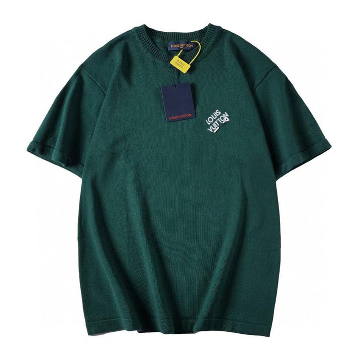 Louis Vuitton T-Shirt Without Collar 'Green'