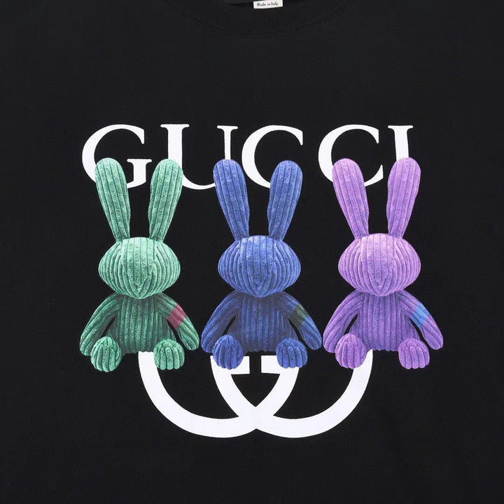 Gucci T-Shirt Without Collar 'Black'