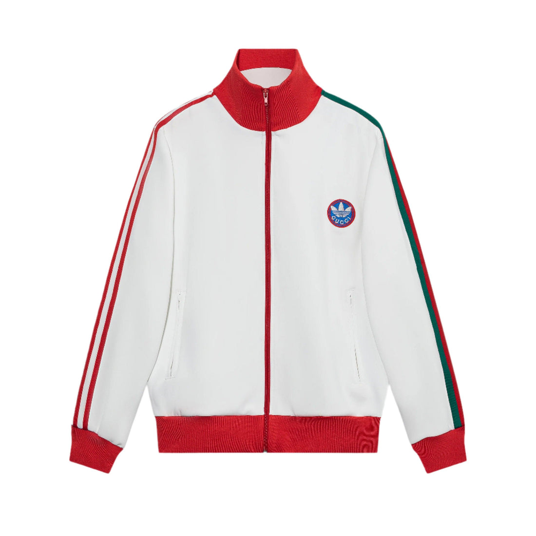 Gucci x adidas Cotton Jersey Jacket White