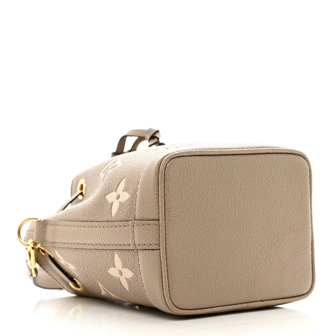 Louis Vuitton  Empreinte Monogram Giant Nano Noe Tourterelle Creme