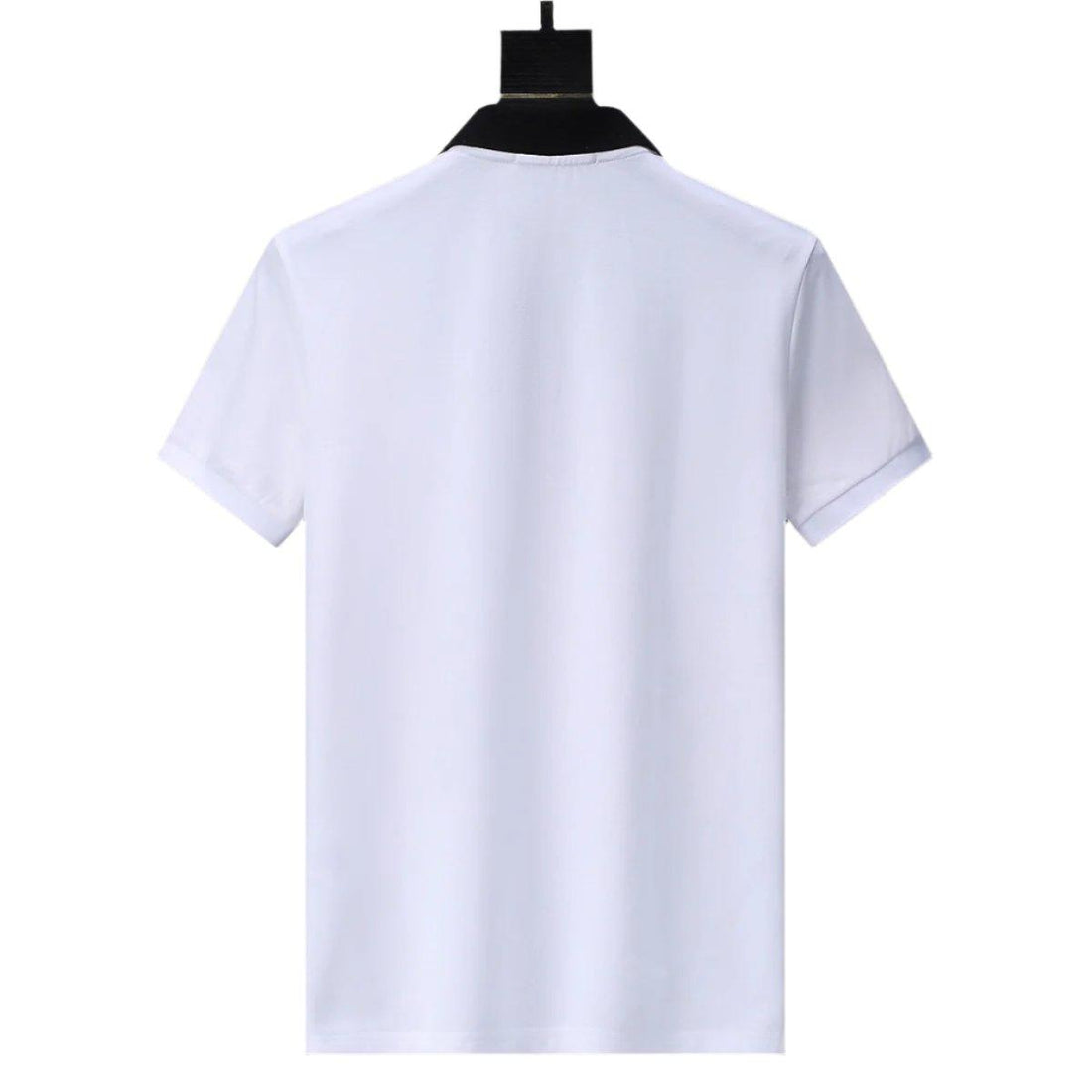 Louis Vuitton White T-Shirt with Collar