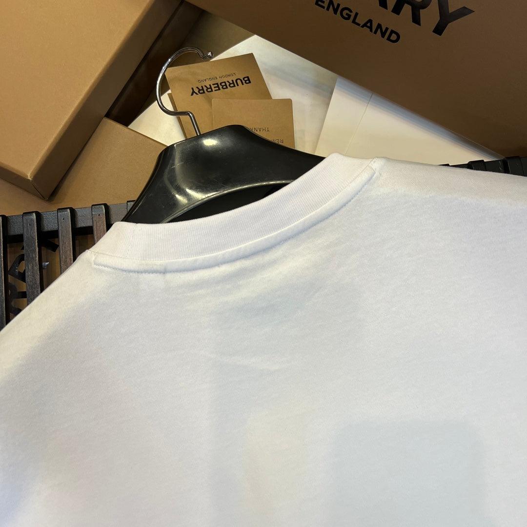 Burberry T-Shirt Without Collar 'White'